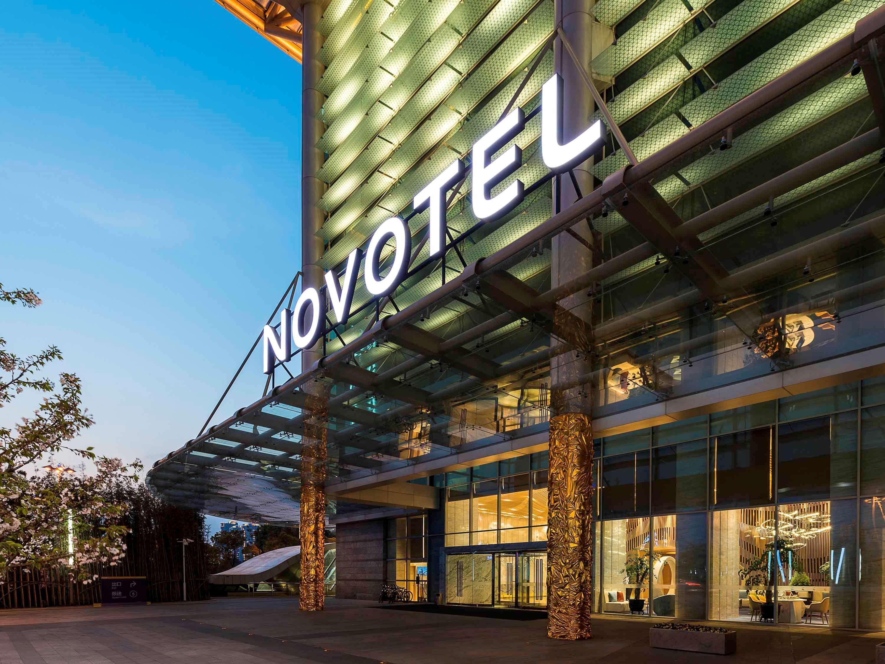 Novotel Jinji Lake Suzhou Sip Eksteriør billede