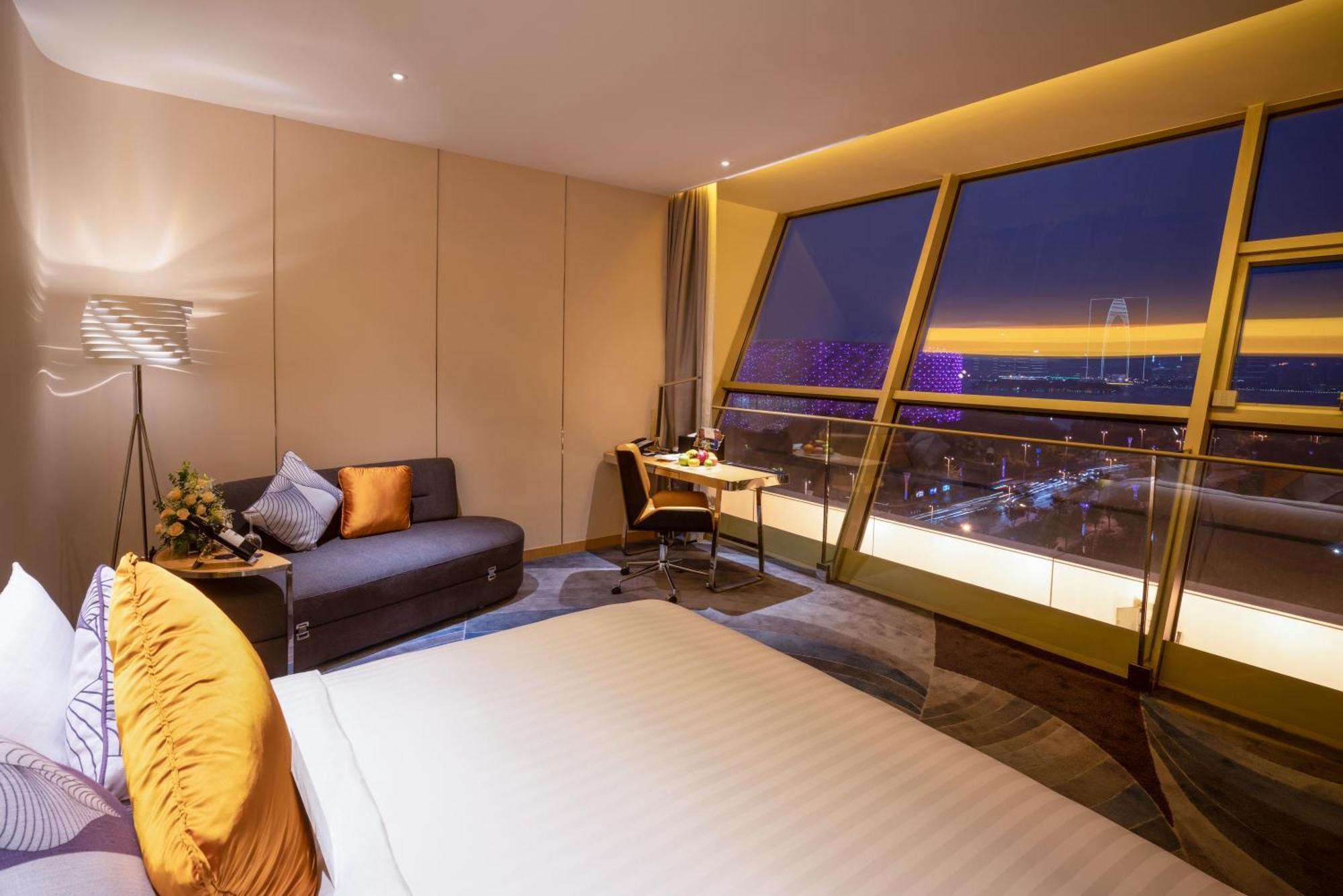 Novotel Jinji Lake Suzhou Sip Eksteriør billede