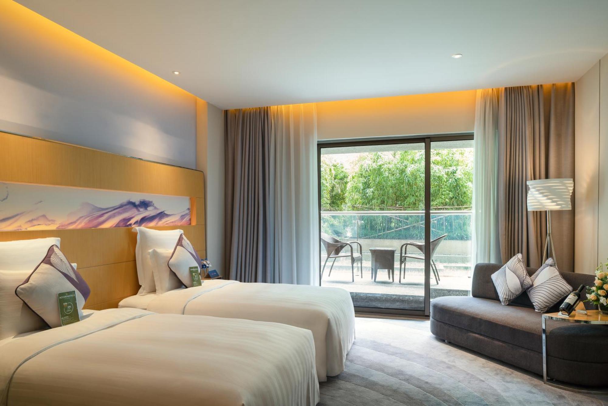 Novotel Jinji Lake Suzhou Sip Eksteriør billede