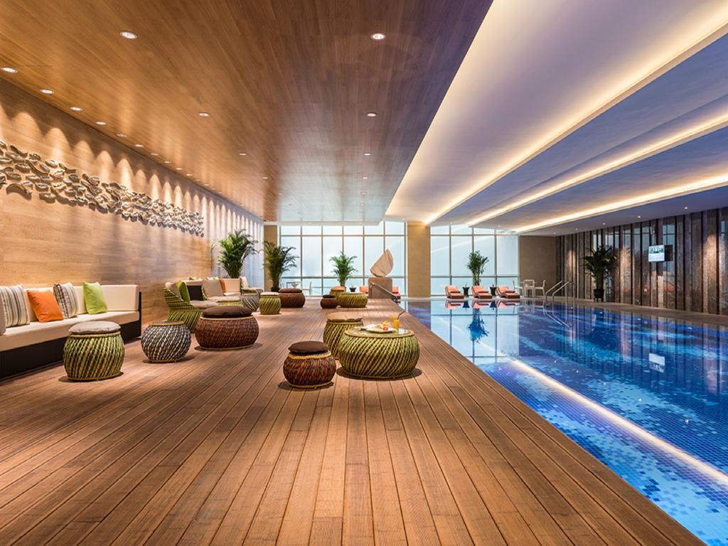 Novotel Jinji Lake Suzhou Sip Eksteriør billede